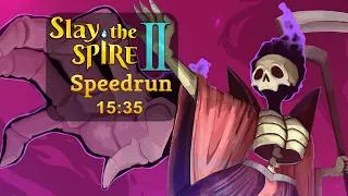 Thumbnail: Slay the Spire 2 Necrobinder Unseeded Speedrun 15:35