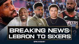 Thumbnail: BREAKING NEWS: LEBRON JAMES IS GOING TO THE 76ERS!!! | Here's why they'll win it all