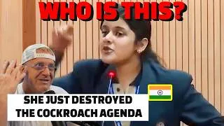 Thumbnail: MUST HEAR : Urjaa Shah ROCKS INDIA and THE U.S with HER COCKROACH SPEECH