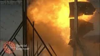 Thumbnail: More slow-motion footage of artillery shell testing.