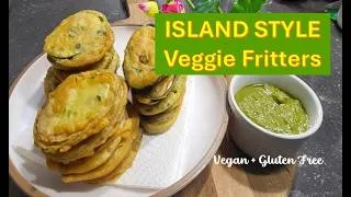 Thumbnail: Island Style Veggie Fritters - Tempura & Pakoda fusion #vegan #glutenfree #plantbased