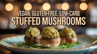 Thumbnail: Deliciously STUFFED mushrooms that are Vegan & Gluten Free feat Zucchini & Tofu
