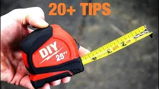 Thumbnail: 20+ Tape Measure TIPS and TRICKS for Beginners