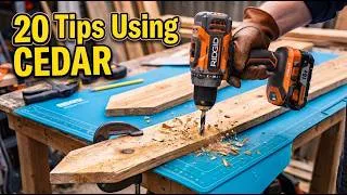Thumbnail: 20 Cedar Picket Building Tips that Actually Work (for Beginners)