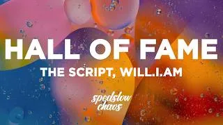 Thumbnail: The Script - Hall of Fame (Lyrics) ft. will.i.am (Sped Up)