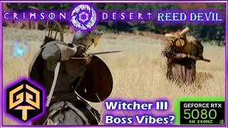 Thumbnail: Crimson Desert Reed Devil Boss Fight Feels like a Witcher III Demon Boss so Time to go get a Wyvern