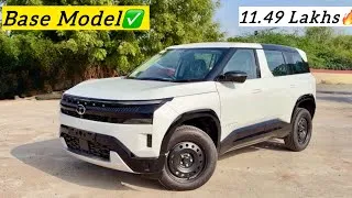 Thumbnail: Tata Sierra Base Model 2026 : Smart Plus Review, Price | Diesel @ 11.49 Lakhs🔥