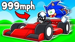 Thumbnail: Sonic Builds the FASTEST Car in Roblox Build a Car!