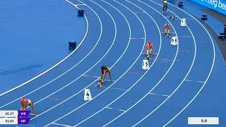 Thumbnail: The Insane Women's 400m Hurdles | Jamaica vs England vs Canada