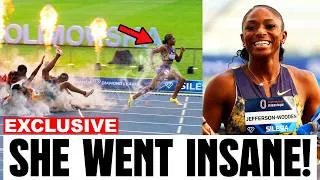 Thumbnail: This Woman Just ENDED An Olympic Champion's Perfect Season! - Melissa Jefferson-Wooden