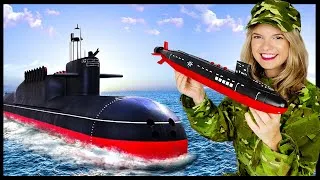 Thumbnail: Submarines for Kids | Learn about Submarines for Toddlers | Speedie DiDi Toddler Learning Video