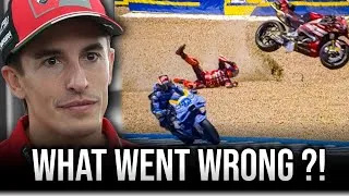 Thumbnail: MARC MARQUEZ ADMITS FAULT AFTER SHOCK CRASH ! Ducati Faces BIG Questions at Spanish GP 2026