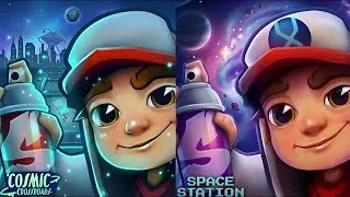 Thumbnail: Subway Surfers: COSMIC CROSSROADS 🆚 SPACE STATION | Which Map is Better? 🔥