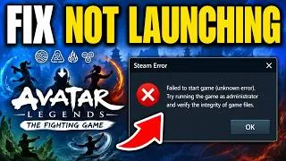 Thumbnail: How To Fix Avatar Legends The Fighting Game Not Launching, Crashing, Loading, Black Screen, Freezing