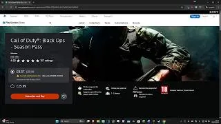 Thumbnail: How To Get Black Ops Season Pass PS5 PS4