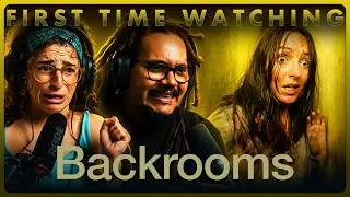Thumbnail: Easily frightened filmmakers react to BACKROOMS | First Time Watching | Movie Reaction