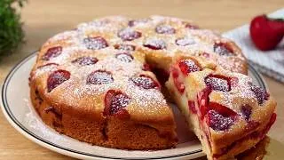 Thumbnail: Easy Strawberry Cake Recipe | How To Make Strawberry Cake