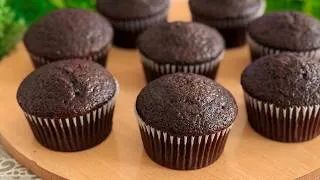 Thumbnail: Easy Chocolate Cupcakes  |  Chocolate Cupcake Recipe