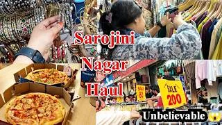 Thumbnail: Rs 500/- Sarojini Nagar Haul Challenge 😱 Latest Summer Collection 👗 Sarojini Nagar Market in Delhi 😍