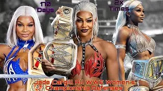 Thumbnail: JADE CARGILL ALL WWE WOMEN'S CHAMPIONSHIP TITLE DEFENSES