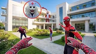 Thumbnail: Team Spider-Man Confronts Smiling Doctor Inside a Haunted Hospital ( Action POV )