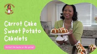Thumbnail: Sweet Potato Carrot Cakelets That Taste Better Than Nothing Bundt Cake | Easy Easter Recipe