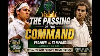 Thumbnail: Roger Federer vs Pete Sampras | Wimbledon 2001 Highlights | 19-Year-Old Federer Stuns Sampras