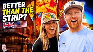 Thumbnail: 🇬🇧 British Couple on Fremont Street... 🇺🇸 Is It Better Than the Vegas Strip? 😱🎰