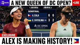 Thumbnail: HISTORY MADE! Alex Eala Stuns Elina Svitolina To Reach The $1.64M DC Open Semifinals!