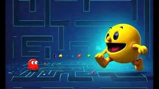 Thumbnail: Pac-Man Game in Assembly | Irvine Assembly Language Gameplay