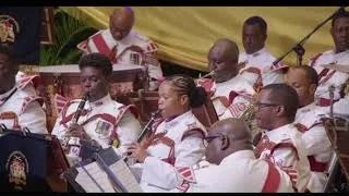 Thumbnail: Barbados’ Finest in Concert 🇧🇧 Police Band Performs Onward, Christian Soldiers | Independence 2025