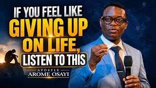 Thumbnail: Why You Must Not Give Up | Apostle Arome Osayi | RCN