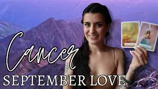 Thumbnail: CANCER ♋️ Don't Force This - Take A Break! SEPTEMBER LOVE Tarot Reading