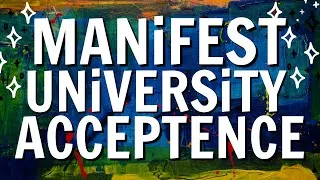 Thumbnail: MANIFEST EASY DESIRED UNIVERSITY ACCEPTANCE 🎓 (POWERFUL SUBLIMINAL)