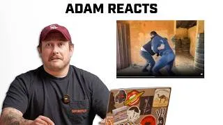 Thumbnail: Adam Reacts to Police Bodycam Footage & Tactical Training Clips