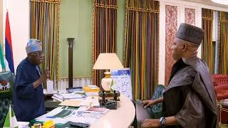 Thumbnail: Pres. Bola Tinubu response to the Northerner after endorsing Kashim Shettima got many talking