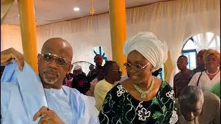 Thumbnail: What happened between Gov. Dapo Abiodun and wife at her 60th Birthday Thanksgiving got many talking