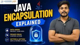 Thumbnail: Java Encapsulation Explained (Don't Skip This!)