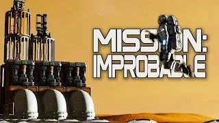 Thumbnail: This Needs a Splash of Colour | Mission: Improbable, Space Engineers Martian Survival