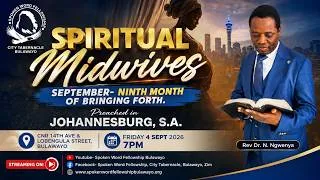 Thumbnail: Spiritual midwives- (September: The ninth month of bringing forth)...Rev Dr. N. Ngwenya)