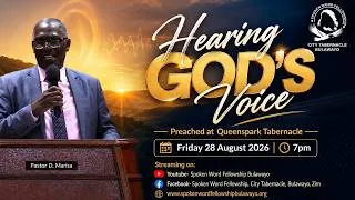 Thumbnail: Hearing God's Voice...Pastor D. Marisa