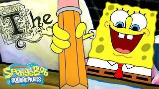 Thumbnail: SpongeBob Does EVERYTHING But His Essay 😂📝 | Full Scene | SpongeBob