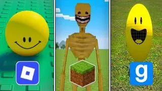 Thumbnail: Roblox vs Minecraft vs Garry's Mod - Verity Roblox Chase Test