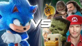 Thumbnail: The Sonic Movies vs. Literally Everything Else