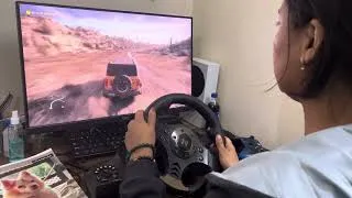 Thumbnail: Playing Forza 5 using Steering wheel