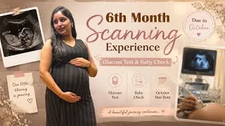 Thumbnail: 6th month growth scan /My pregnancy journey experience 🤰😍#pregnancy #kannada #volg #viral #explore 