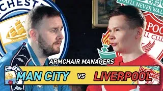 Thumbnail: “You’ve won 3 trophies since 2015. That’s shocking!" | Man City v Liverpool | Armchair Managers |