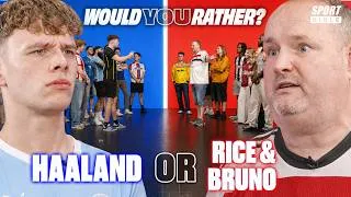 Thumbnail: 20 Prem Fans Argue: Arsenal or Man City to Win the Premier League? Would You Rather