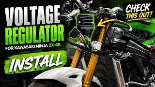 Thumbnail: How To Relocate The Voltage Regulator On a 19-23 Kawasaki Ninja ZX-6R | SportbikeTrackGear.com