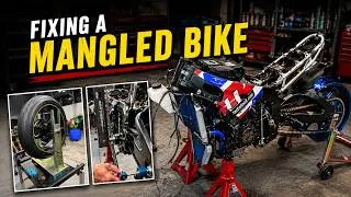 Thumbnail: What It Takes To Fix A Mangled Bike | SportbikeTrackGear.com